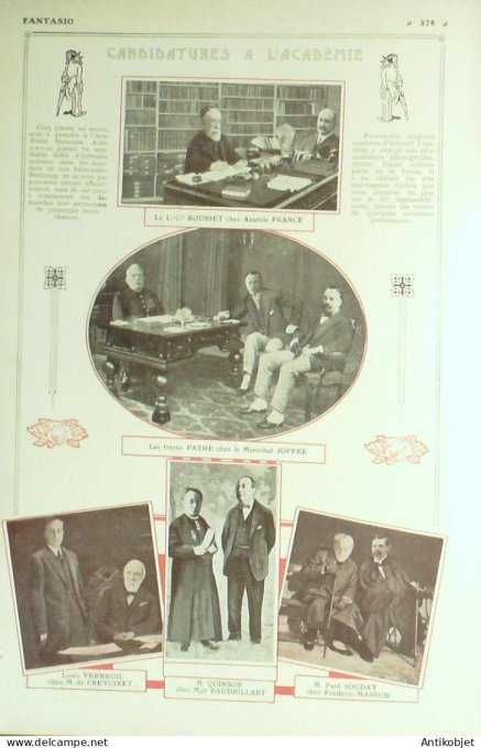 Fantasio 369 1922 De Pavil De Goyon Mendousse Sanchidrian Wegener