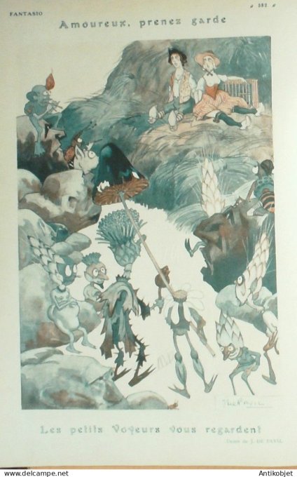 Fantasio 369 1922 De Pavil De Goyon Mendousse Sanchidrian Wegener