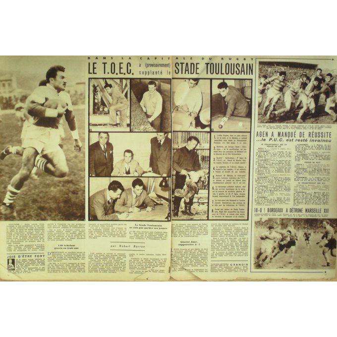 Miroir Sprint 1954 #  402 15 Fév Anquetil Rissue Ski/Filnande P Araguay/Unzain Schul
