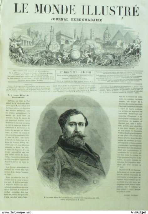 Le Monde illustré 1861 n°212 Chine Tien-Tsing Viet-Nam My-Tho Fort Rak-Trah Kin-Hoa Italie Solférino