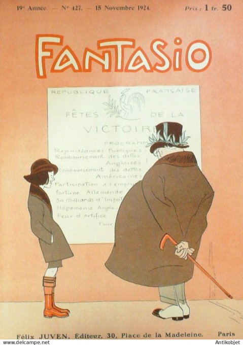 Fantasio 427 1924 Feaudiere Willette Nam Giffey Vallee Mirande