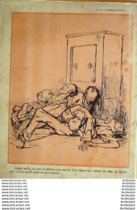 L'Assiette au beurre 1907 # 303 Les Metiers qui tuent Naudin Grandjouan