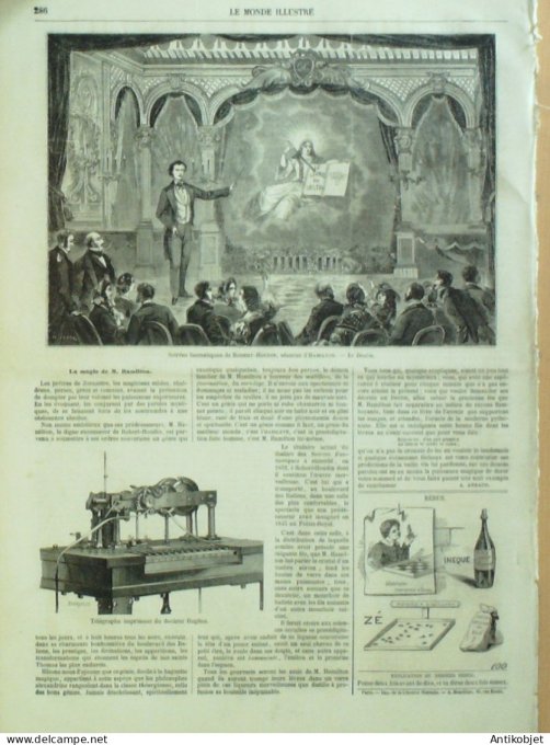 Le Monde illustré 1861 n°212 Chine Tien-Tsing Viet-Nam My-Tho Fort Rak-Trah Kin-Hoa Italie Solférino