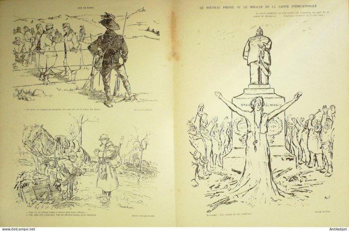 Le Rire Rouge 1917-06-16 # 135 Journal humoristique Ed.Originale Stockholm