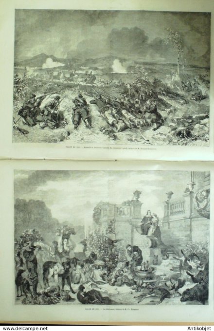 Le Monde illustré 1861 n°212 Chine Tien-Tsing Viet-Nam My-Tho Fort Rak-Trah Kin-Hoa Italie Solférino