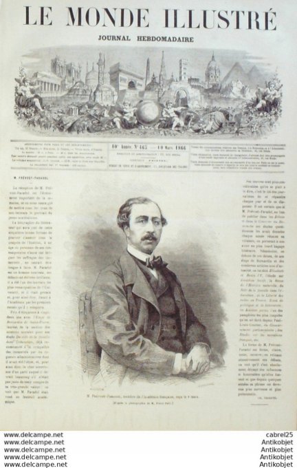 Le Monde illustré 1866 n°465 Calédonie Port-de-France Hongrie Offen Budapest Grèce Rounamie Bucarest