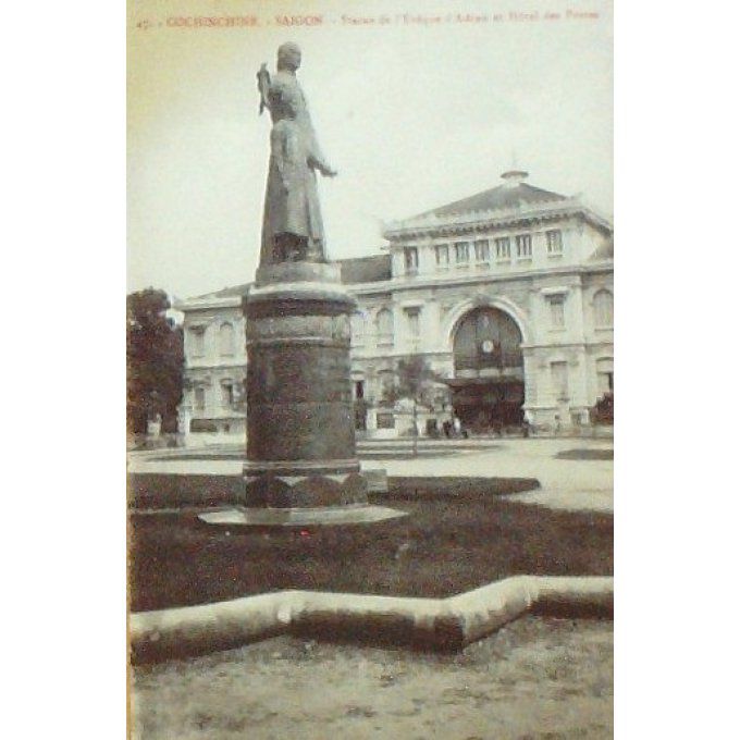 Cpa Viet-Nam Saigon Hôtel Des Postes 1908