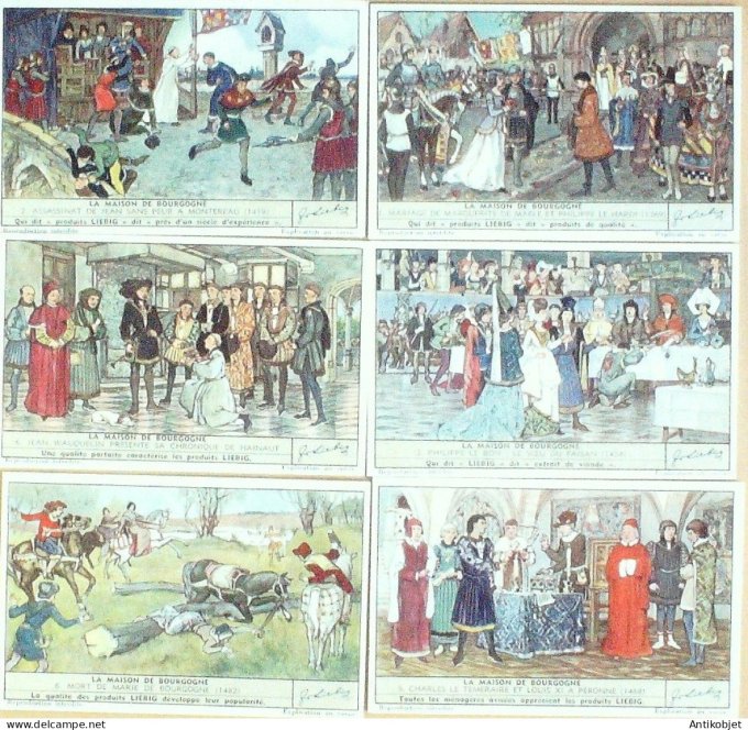 Chromo Liebig Sang 1513 La Maison de Bourgogne (1951)