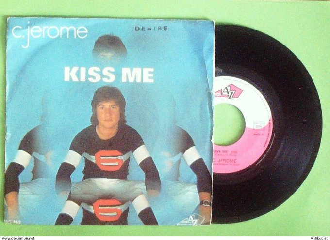Jérôme Claude 45T SP Kiss me 1972