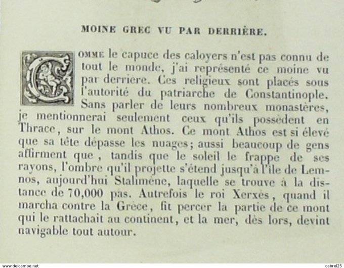 Grèce Villageois  1859