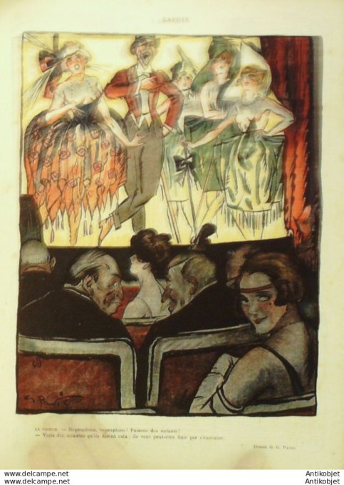 Le Rire 1920-05-15 #  67 Journal humoristique Ed.Originale Prof de danse