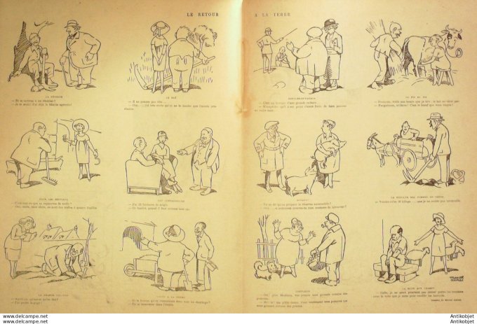 Le Rire 1920-05-15 #  67 Journal humoristique Ed.Originale Prof de danse