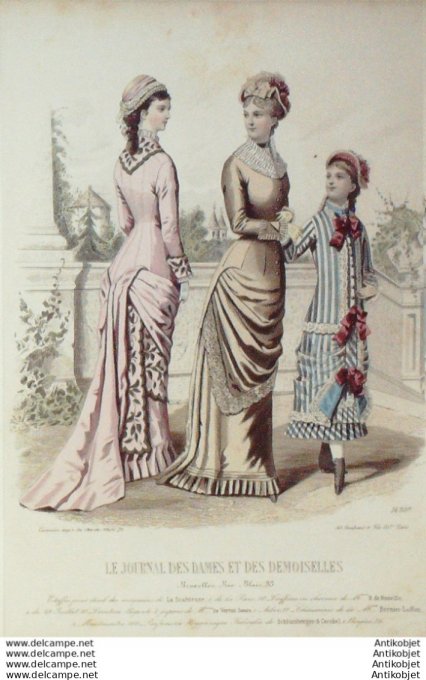 Journal des Dames Demoiselles 1879 # 1630 (Maison Scabieuse)