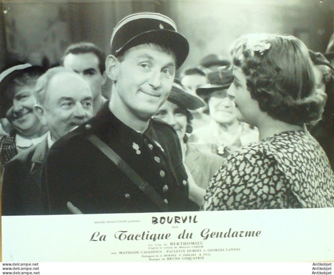 La Tactique Du Gendarme Bourvil (Presse Bruxelles 167) 1949