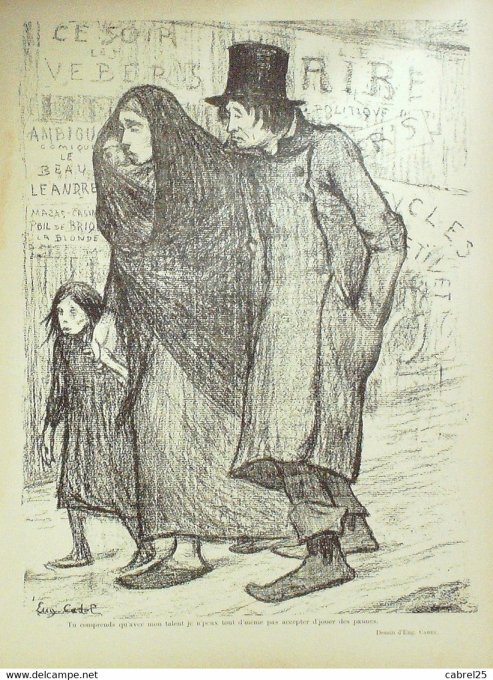 Le Rire 1897 n°134 Veber Puppett Cadel Rabier Burret Radiguet Dépaquit
