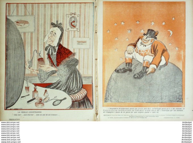 L'Assiette au beurre 1907 # 314 Tout l'avenir de l'Espagne est la Camara