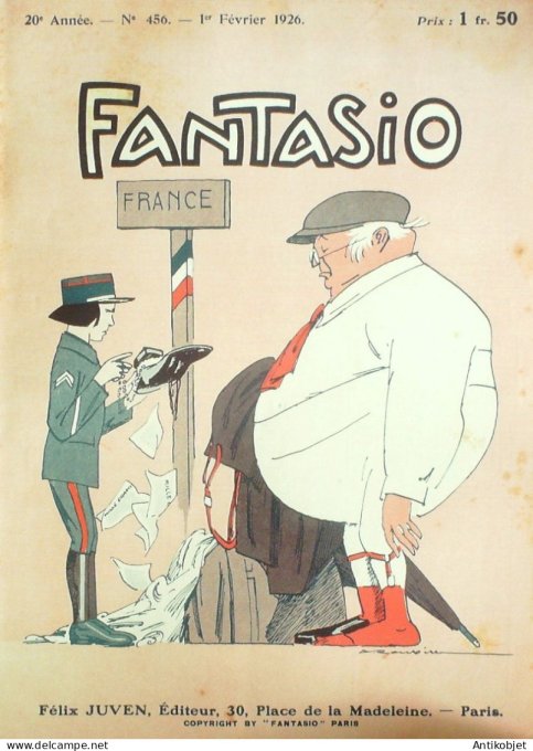 Fantasio 456 1925 Harry Cirmeuse Gerbault Giffey Dufau Rieux