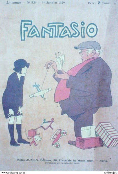Fantasio 526 1929 Giffey Bonnotte Picabia Boucher Yamata Valmont