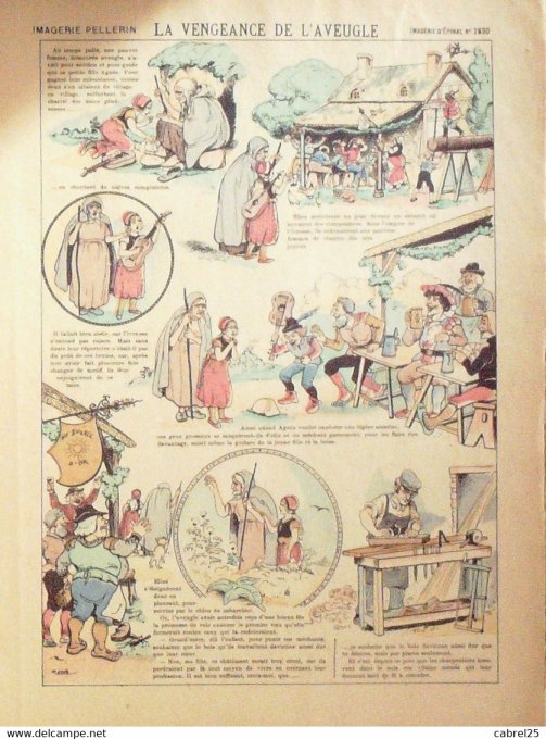 La Vengeance  de L'aveugle (Pellerin d'epinal) Zutna