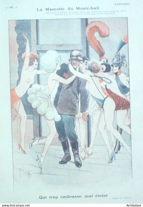 Fantasio 526 1929 Giffey Bonnotte Picabia Boucher Yamata Valmont