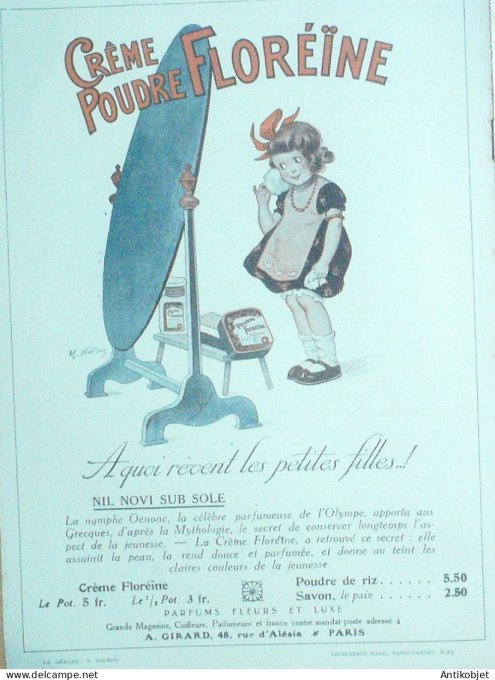 Fantasio 445 1925 Pecoud Falke Zaliouk Carrier-Belleuse Jaques MilliereGiffey