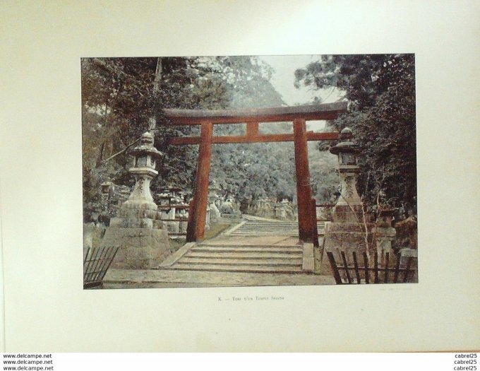 Japon TORI d'un TEMPLE SHINTO