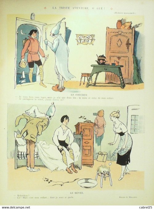 Le Rire 1910 n°407 Léandre Villa Mirande Pierlis Carlègle Métivet Foy Dypouyt