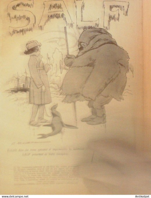 Fantasio 402 1923 Willette Stresemann Giffey Gerbault Zaliouk Mendousse Hallais