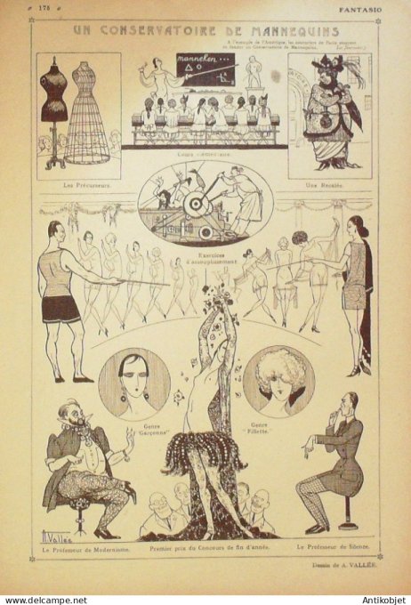 Fantasio 402 1923 Willette Stresemann Giffey Gerbault Zaliouk Mendousse Hallais