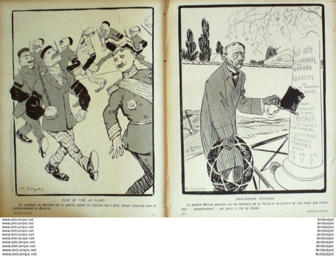 L'Assiette au beurre 1906 # 294 Les grandes reformes Camara