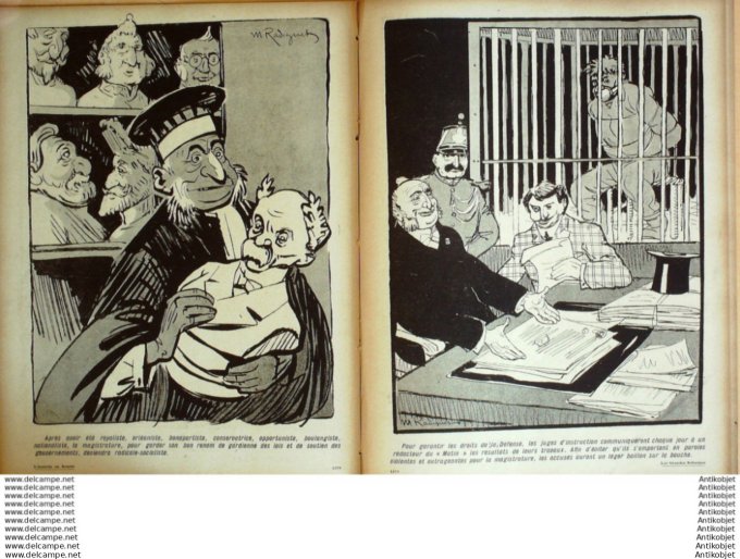 L'Assiette au beurre 1906 # 294 Les grandes reformes Camara