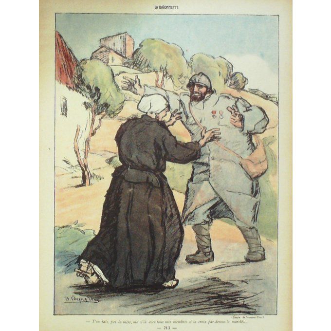 La Baionnette 1916 n°040 (Les mamans) POULBOT JARACH GASTYNE VASQUEZ DIAZ