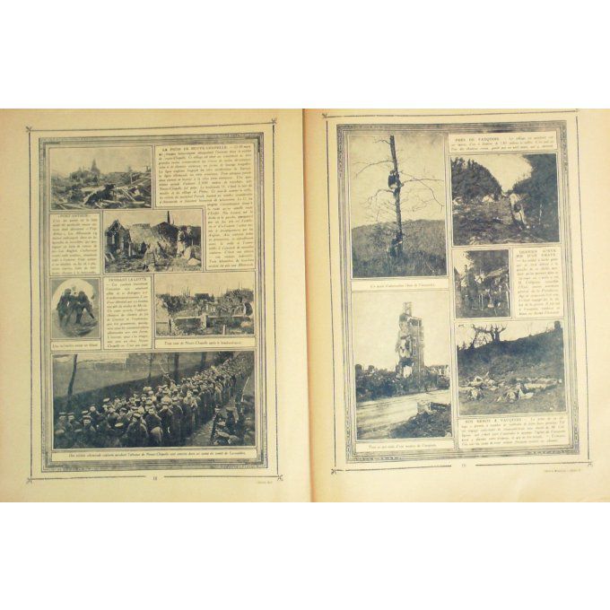 Panorama 1914 n°40-LANCIERS du BENGALE-NEUVE CHAPELLE-PORT ARTHUR