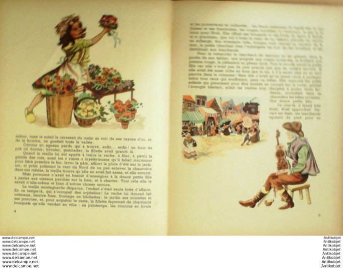 Douce fleur illus. par Sabran Guy texte Fontanes Catherine Eo 1949