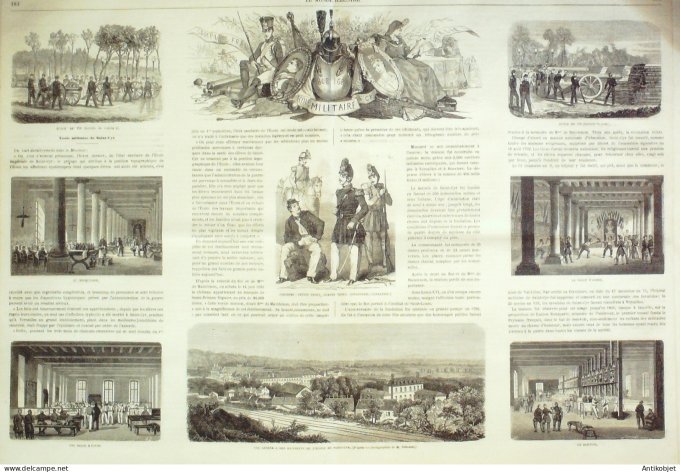 Le Monde illustré 1863 n°336 Pologne Lubice Zélasna Viet-Nam Saïgon Algérie Mustapha Isle-Adam (95)