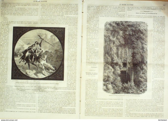 Le Monde illustré 1863 n°336 Pologne Lubice Zélasna Viet-Nam Saïgon Algérie Mustapha Isle-Adam (95)