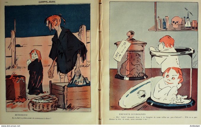 L'Assiette au beurre 1909 # 441 Maternités Thesing Paul