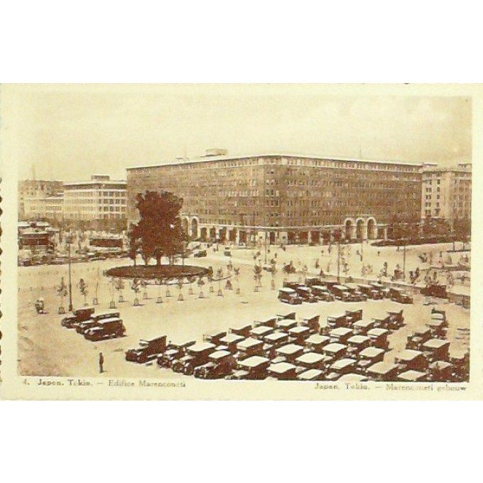 Cpa Japon Tokyo Edifice Marenconeti 1930