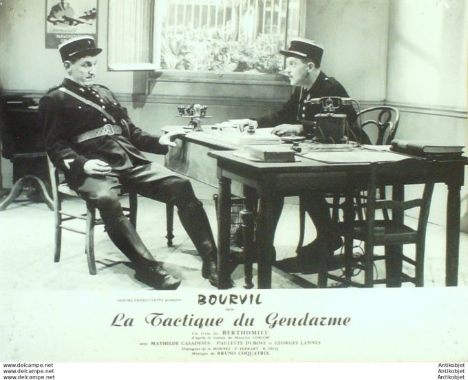 La Tactique Du Gendarme Bourvil (Presse Bruxelles 169) 1949