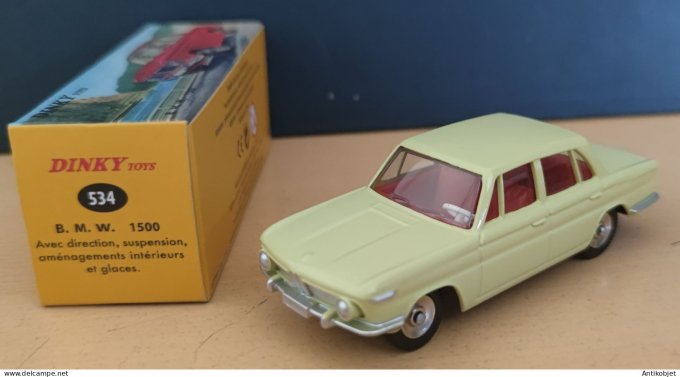 Bmw 1500 jaune Dinky Toys Atlas 1:43