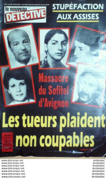 Détective 1988 # 247 Coulommiers Châlons/Marne Antibes Doullens Amiens Niort Malakoff