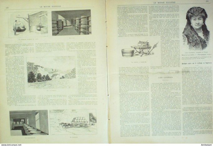 Le Monde illustré 1895 n°2015 Madagascar Beanana Suberbieville Angleterre Battersee-Park