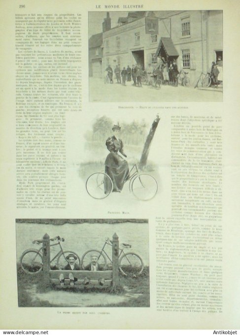 Le Monde illustré 1895 n°2015 Madagascar Beanana Suberbieville Angleterre Battersee-Park