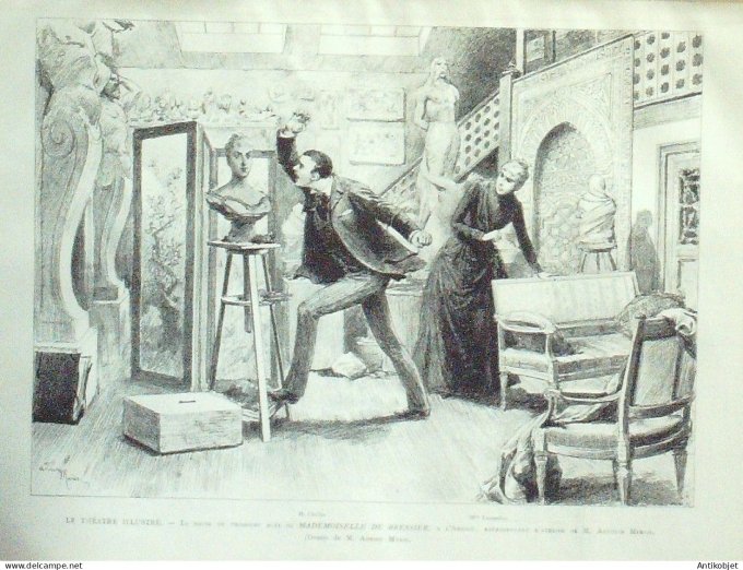 Le Monde illustré 1887 n°1571 Algérie Boufarick Pagny-sur-Moselle (54) Schnaebelé