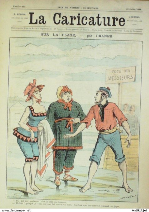 Soleil du Dimanche 1895 n°33 Guignol Reichshoffen (67) les cuirassiers Dieppe (76)