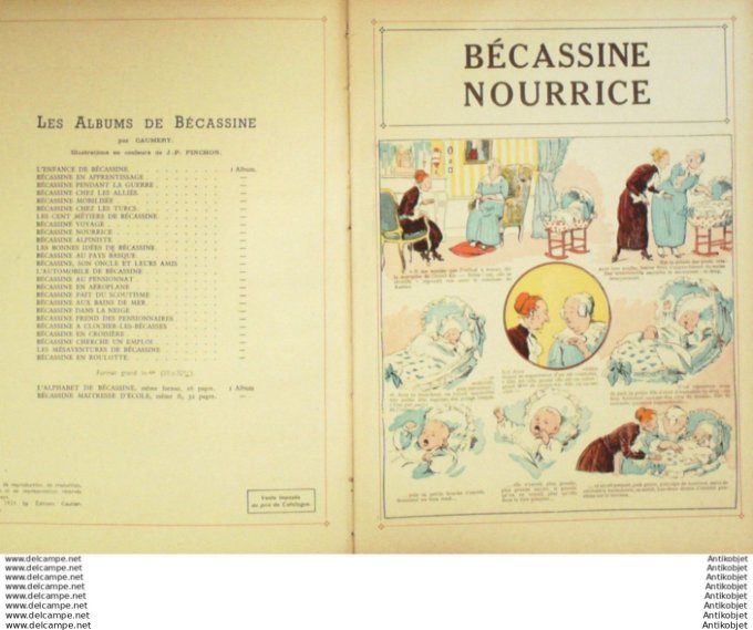 Becassine Nourrice (Pinchon Gautier-Languereau) 1948