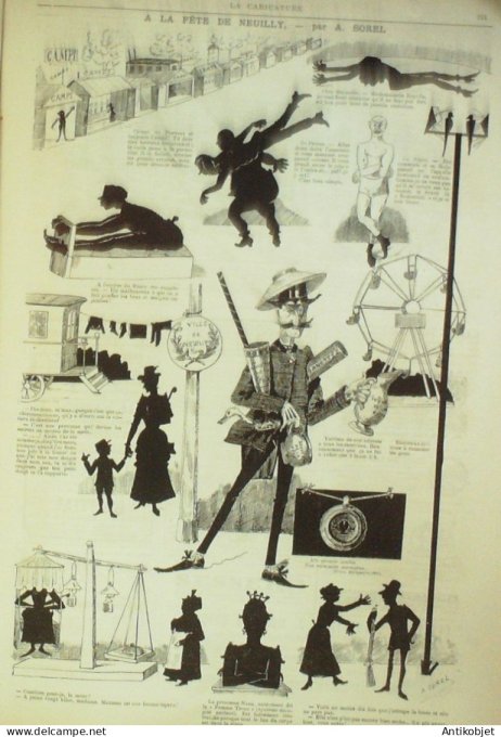 Soleil du Dimanche 1895 n°33 Guignol Reichshoffen (67) les cuirassiers Dieppe (76)