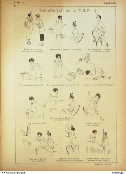 Fantasio 428 1924 Tor Vallee Jose Willette Lorenzi Vallee