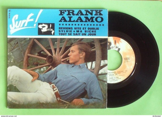 Alamo Frank 45T EP Reviens vite et oublie (languette) 1964
