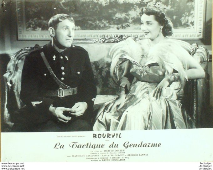 La Tactique Du Gendarme Bourvil (Presse Bruxelles 170) 1949